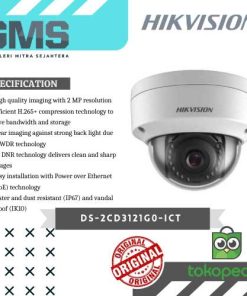 Dome CCTV IPCAM High quality DS-2CD3121G0-ICT